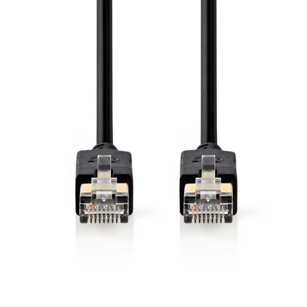 Nedis Kat 6 kabel | RJ45 Han | RJ45 Han | F/UTP | 5.00 m | Runde | LSZH / PVC | Antracit | Window Box