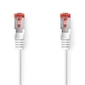 Miniatyrbillede 2 af 4: Nedis Kat 6 kabel | RJ45 Han | RJ45 Han | S/FTP | 1.00 m | Runde | LSZH | Hvid | Konvolut
