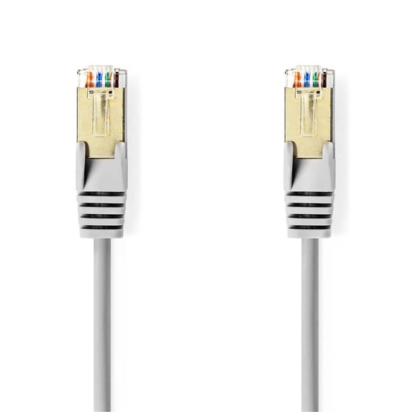 Nedis CAT5e netværkskabel | SF/UTP | RJ45 Han | RJ45 Han | 2.00 m | Runde | PVC | Grå | Box