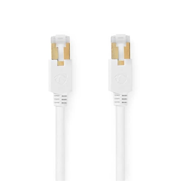 Nedis CAT6 Nettverkskabel | RJ45 Han | RJ45 Han | S/FTP | 2.00 m | Innendørs | Rund | LSZH | Hvit | Boks
