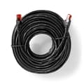 Miniatyrbild 5 av 5: Nedis CAT6 Nätverkskabel | RJ45 hane | RJ45 hane | U/UTP | 20.0 m | Utomhus | Rund | PVC | Svart | Låda