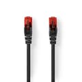 Miniatyrbild 1 av 5: Nedis CAT6 Nätverkskabel | RJ45 hane | RJ45 hane | U/UTP | 20.0 m | Utomhus | Rund | PVC | Svart | Låda