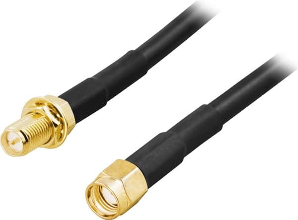 Antennkabel, RP-SMA hane - RP-SMA hona, 3m (SMA-FM300)