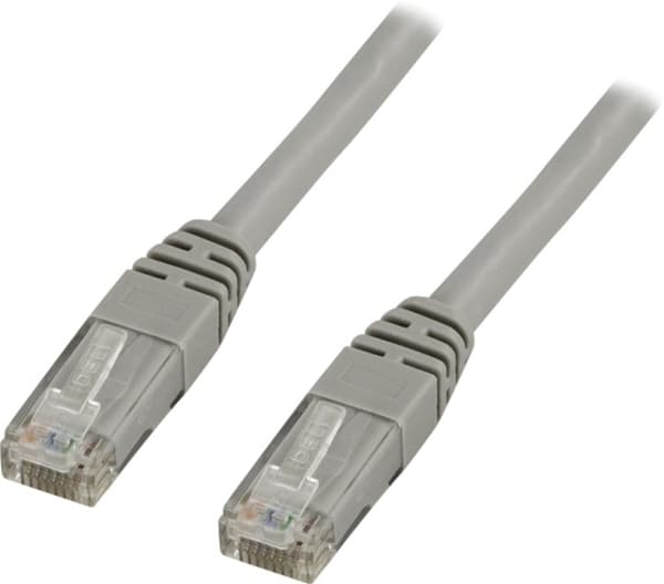 DELTACO U/UTP Cat5e patchkabel 0,5m (05-TP)