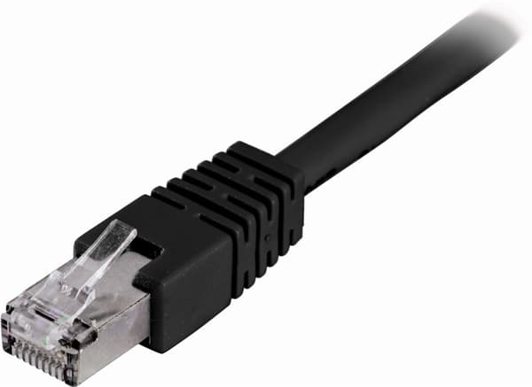 DELTACO F/UTP Cat6 patchkabel, LSZH (Low smoke zero halogen), 15m, sor