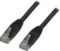 Miniatyrbilde 1 av 4: DELTACO UTP Cat6 patchkabel, LSZH, 1,5m, svart