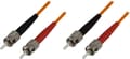 Miniatyrbillede 1 af 3: DELTACO fiberkabel, <b>ST - ST</b>, 62,5/125, OM2, duplex, multimode,