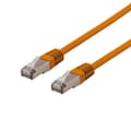 Miniatyrbild 2 av 2: Deltaco S/FTP Cat6 patch cable 2m 250MHz Deltacertified LSZH orange