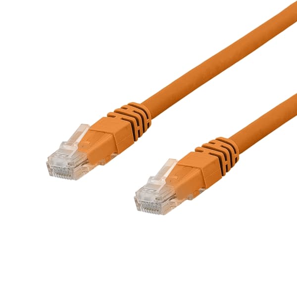 DELTACO U/UTP Cat6a patchkabel, LSZH, 3m, Orange