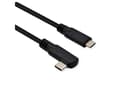 Miniatyrbild 1 av 3: Secomp 11.02.9075, 1 m, USB C, USB C, USB 3.2 Gen 2 (3.1 Gen 2), 20 Gbit/s, Svart
