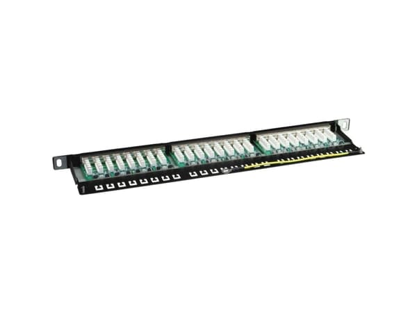 InLine 76224B, RJ-45, Cat6, sortering, återmontering, 0.5U