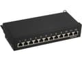 Miniatyrbilde 2 av 2: InLine 76209S, RJ-45, Cat6, Sort, Veggmontering