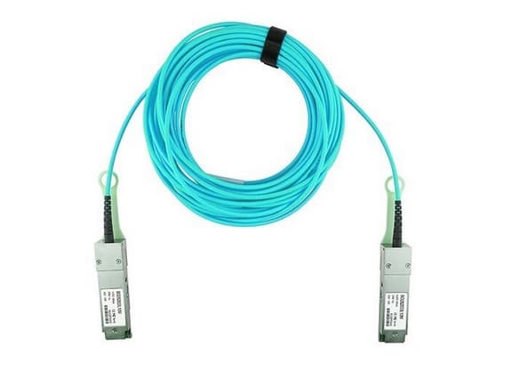 BlueOptics Q28-AOC-5M-MT-BO, 5 m, OM3, QSFP28, QSFP28