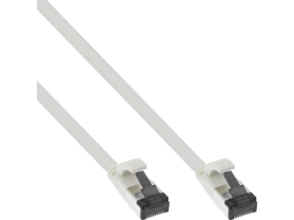InLine 75855W, 0,5 m, Cat8.1, U/FTP (STP), RJ-45, RJ-45