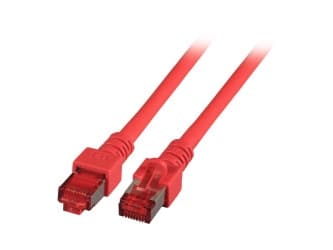 EFB Elektronik S/FTP, Cat.6, LSZH, red, 0,15 m, Cat6, S/FTP (S-STP), 8 x RJ-45, 8 x RJ-45