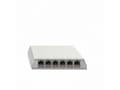Miniatyrbilde 1 av 2: Rutenbeck PP-Cat.6A iso-6 Ap rw - Patch Panel - skjermet - overflatemonterbar, egnet for veggmontering, stasjonær, DIN-skinne monterbar - RJ-45 X 6 -