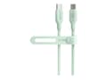 Miniatyrbilde 2 av 5: Anker 543 - USB-kabel - 24 pin USB-C (hann) til 24 pin USB-C (hann) - USB 2.0 - 1.83 m - USB Power Delivery (100 W) - grønn