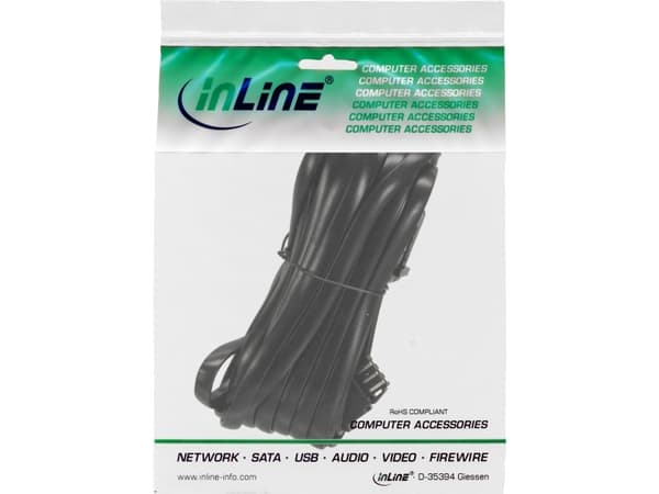 InLine 18851, 10 m, Svart