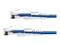 Miniatyrbilde 5 av 5: ProXtend Ultra Slim - Koblingskabel - RJ-45 (hann) til RJ-45 (hann) - 75 cm - 3.6 mm - UTP - CAT 6a - halogenfri, flertrådet - blå