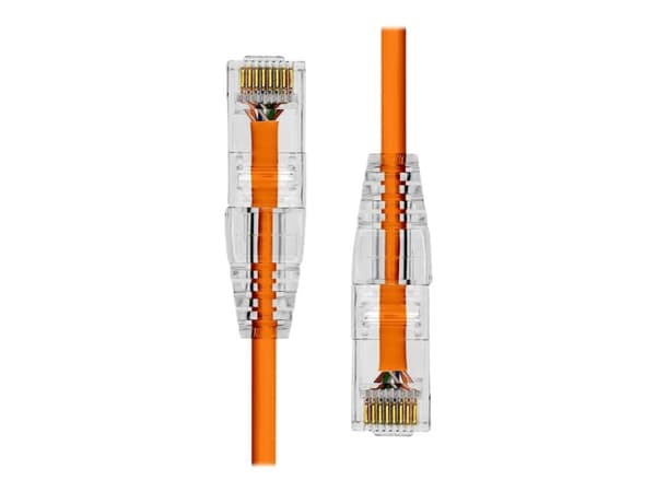 ProXtend Ultra Slim - Patch-kabel - RJ-45 (hane) till RJ-45 (hane) - 3 m - 3.6 mm - UTP - CAT 6 - halogenfri, formpressad, hakfri - orange