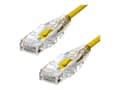 Miniatyrbild 5 av 5: ProXtend Ultra Slim - Patch-kabel - RJ-45 (hane) till RJ-45 (hane) - 3 m - 3.6 mm - UTP - CAT 6a - halogenfri, formpressad, hakfri, tvinnad - gul