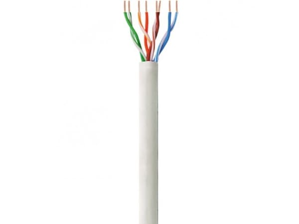 Techly ITP-C6U-FL-100, 100 m, Cat6, U/UTP (UTP), Grå