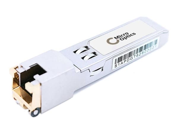 Lanview - SFP+ sändar/mottagarmodul (likvärdigt med: Ubiquiti UF-T-10G) - 10GbE - 10GBase-T - RJ-45 - upp till 30 m