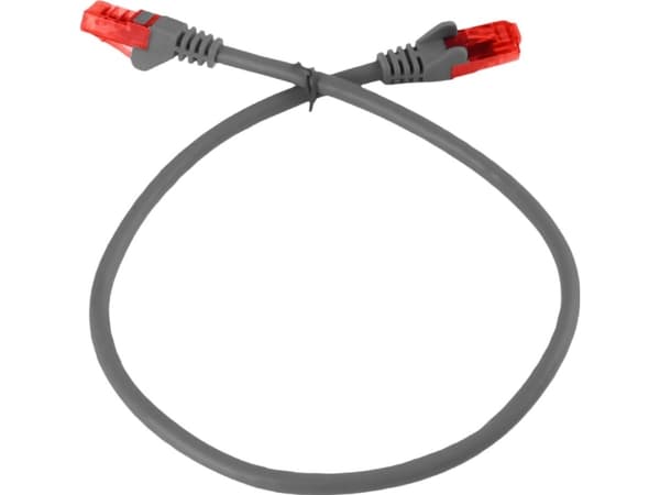 Spacetronik Kabel RJ45 CAT 6 U/UTP AWG24 szary 3m