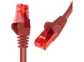 Miniatyrbilde 1 av 3: Spacetronik RJ45 CAT 6 U/UTP AWG24 kabel rød 1m