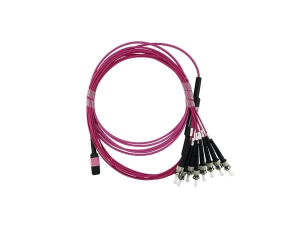 BlueOptics LWL MTP/4xST Breakout Kabel OM4 3 Meter ( SFP6143FU3MKB )