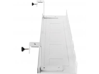 InLine kabelføring/hylle for montering under skrivebordet hvit ( 23198W )