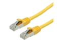 Pikkukuva 3 / 5: Value S/FTP Patch Cord Cat.6, halogen-free, yellow, 10m, Keltainen, 100 O, 10 mm