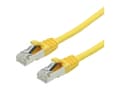 Pikkukuva 2 / 5: Value S/FTP Patch Cord Cat.6, halogen-free, yellow, 10m, Keltainen, 100 O, 10 mm