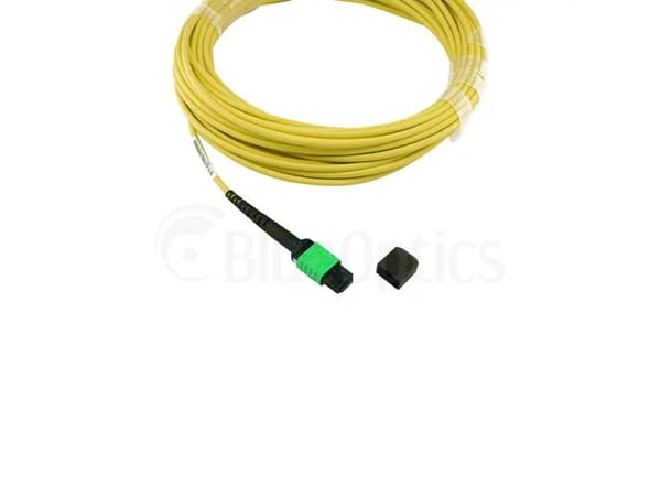 Kompatibel Dell 8Y4H6 BlueOptics fiberoptisk breakout-patchkabel, MTP/UPC, 4xDuplex LC/UPC, 5 meter, enkeltmodus E9/125µm, G.657.A1, MTP-innsettingst