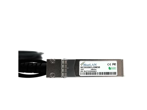 BlueOptics MCP2103-X004B yhteensopiva BlueLAN DAC SFP+ SC353501J5M24 ( MCP2103-X004B-BL )