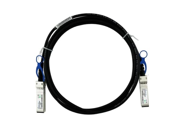 BlueOptics SFP-25G-50CM-EN-BL, 0,5 m, SFP28, SFP28, Uros/uros, Musta, 25 Gbit/s