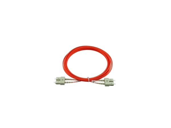 Yhteensopiva HPE 234457-B21 BlueOptics duplex-kuitukaapeli, SC-UPC/SC-UPC beige, 2 metriä, monimuotokaapeli, G50/125µm OM2, sisääntulon vaimennus: al