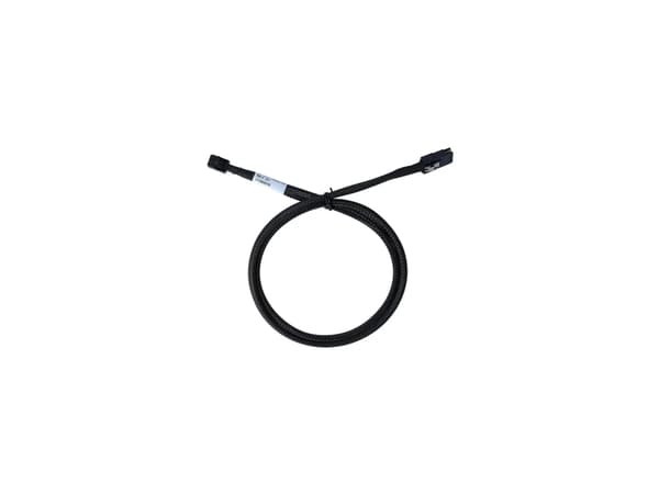 BlueOptics BLIS4387-80CM, 0,8 m, MiniSAS-HD (SFF-8643), MiniSAS (SFF-8087), Rett, Rett, Hankjønn/hankjønn