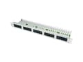 Miniatyrbilde 3 av 4: Telegärtner ISDN/Telephone Patch Panel MPPI50-H - Koblingspanel - UTP - RJ-45 X 50 - lysegrå, RAL 7035 - 1U - 19"