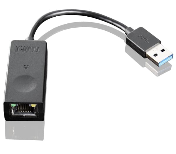 Lenovo ThinkPad USB 3.0 Ethernet-sovitin - Verkkosovitin - USB 3.0 - Gigabit Ethernet - FRU - ThinkPad L440; L540; S540; S540 Touch; T440; T540; W540