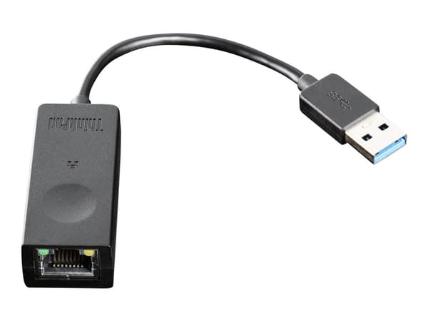 Lenovo ThinkPad USB 3.0 Ethernet-sovitin - Verkkosovitin - USB 3.0 - Gigabit Ethernet - FRU - ThinkPad L440; L540; S540; S540 Touch; T440; T540; W540