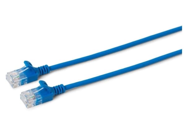 MicroConnect - Nettverkskabel - RJ-45 (hann) til RJ-45 (hann) - 15 m - UTP - CAT 6a - uten hindringer, flertrådet, halogenfri - blå