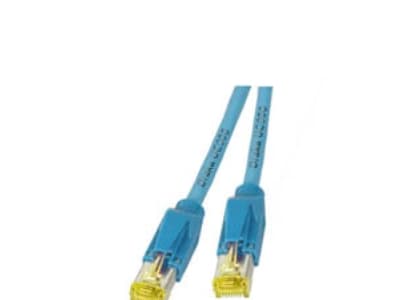 Draka Comteq TM31 Patch Cat6 1m, 1 m, Cat6a, RJ-45, RJ-45, Blå