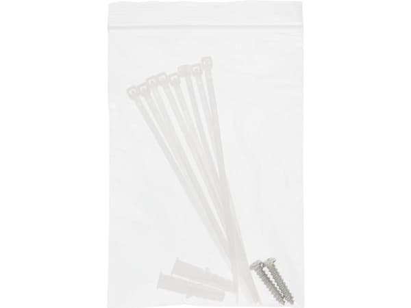 InLine 76818S, RJ45, Cat6a, Svart, Väggmontering, 0.5U, IEC 60603-7-5