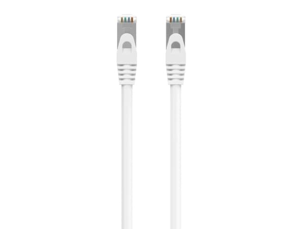 Sinox PRO S-FTP Cat7 netværkskabel. 2m. Hvid