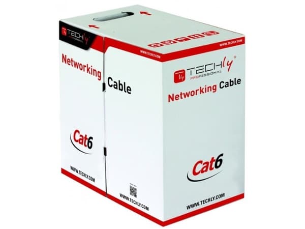 Techly ITP6-CCA-305-BL, 305 m, Cat6, U/UTP (UTP)