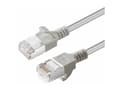 Miniatyrbilde 1 av 3: MicroConnect - Nettverkskabel - RJ-45 (hann) til RJ-45 (hann) - 3 m - U/FTP - CAT 6a - halogenfri, slank, uten hindringer - grå