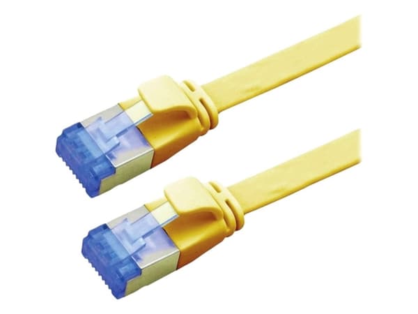 Arvo 21992132 RJ45 Verkkokaapeli, patch-kaapeli CAT 6A F/UTP 2 m Keltainen 1 kpl 1 kpl