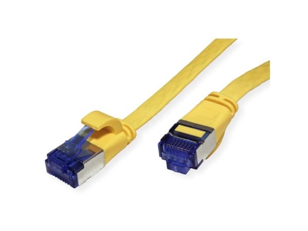 Arvo 21992132 RJ45 Verkkokaapeli, patch-kaapeli CAT 6A F/UTP 2 m Keltainen 1 kpl 1 kpl