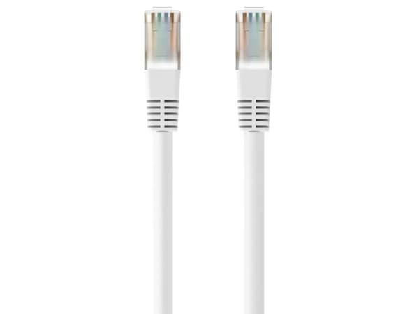 Sinox UTP Cat6e netværkskabel. 3m. Hvid